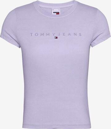 Tommy Jeans Shirt in Purple: front