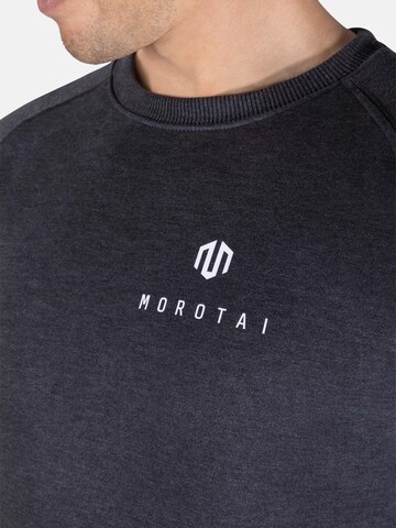 MOROTAI Sportpullover 'CORPORATE' in Grau