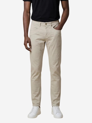 Slimfit Pantaloni 'JOHN 5 TOPPA' di Jeckerson in beige: frontale