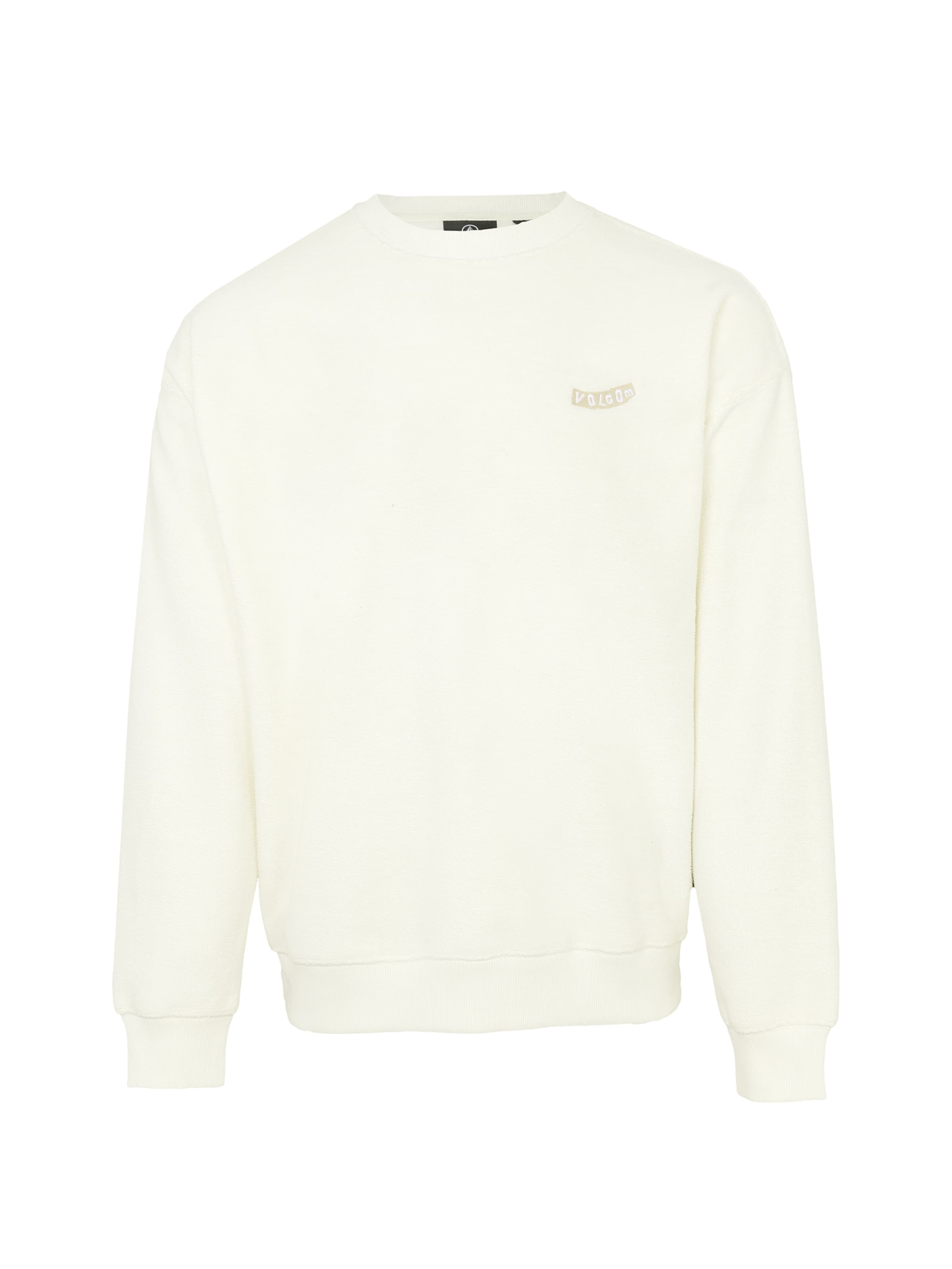 Volcom - Sudadera 'Too Kool' en blanco: frente