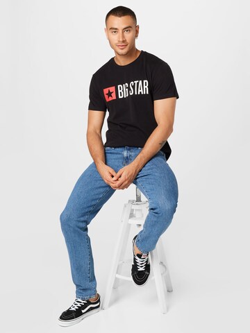 BIG STAR Shirt 'Quado' in Black