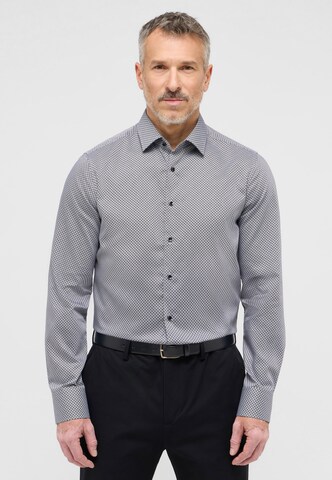 ETERNA Slim Fit Hemd in Grau: Vorderseite