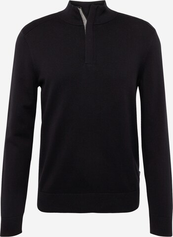 BOSS Sweater 'Maretto' in Black: front