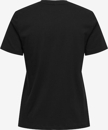 Tricou 'POLLI' de la ONLY pe negru