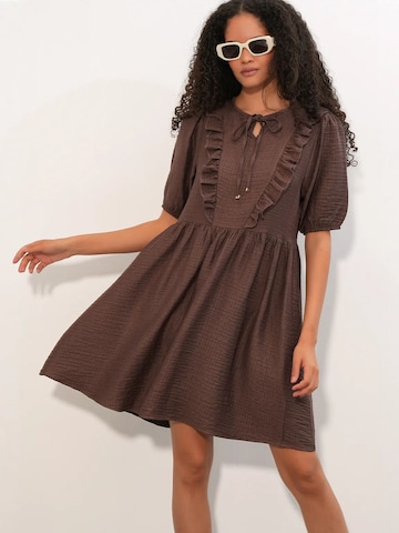 Bigdart Dress 'Mini' in Brown