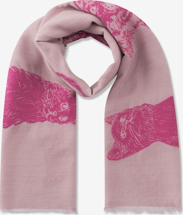 CODELLO Schal in Pink: Vorderseite