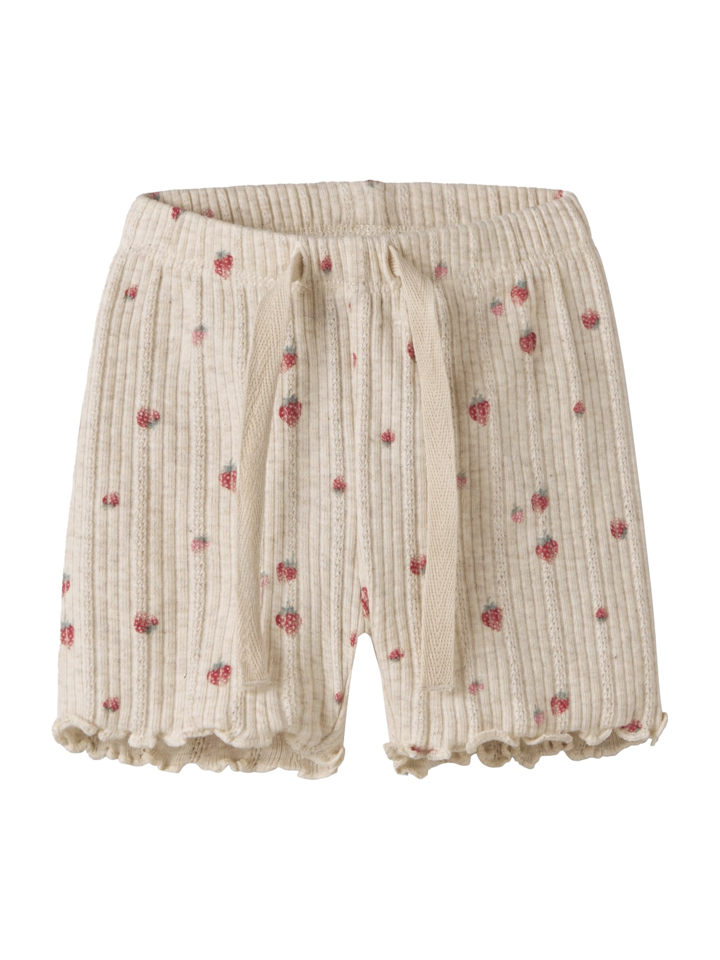 NAME IT Regular Shorts 'NBFJELLY' in Weiß: Vorderseite