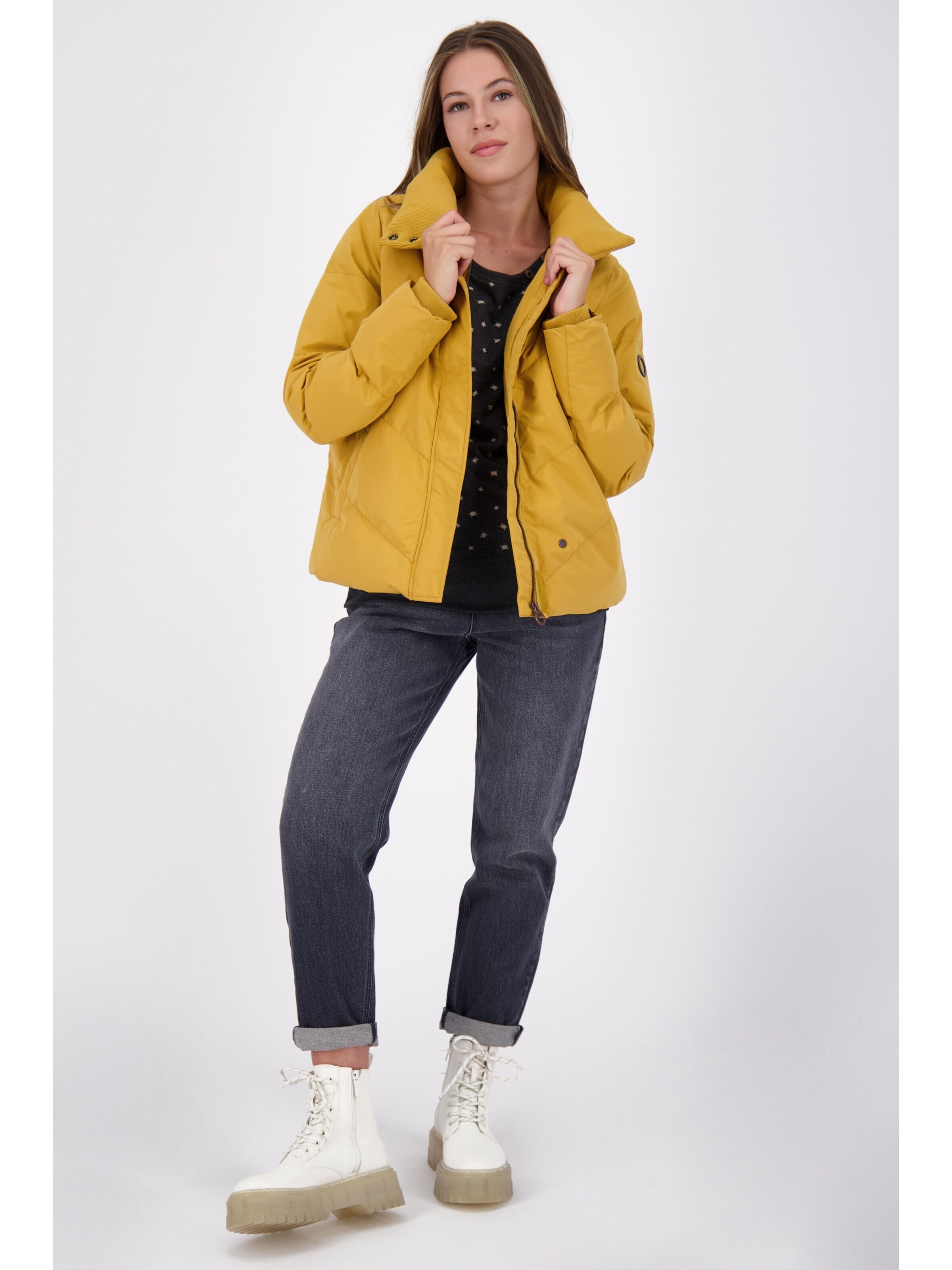 alife & kickin Winterjacke 'KatalinaAK A'‌‌‌‌‌ in Beige: Vorderseite