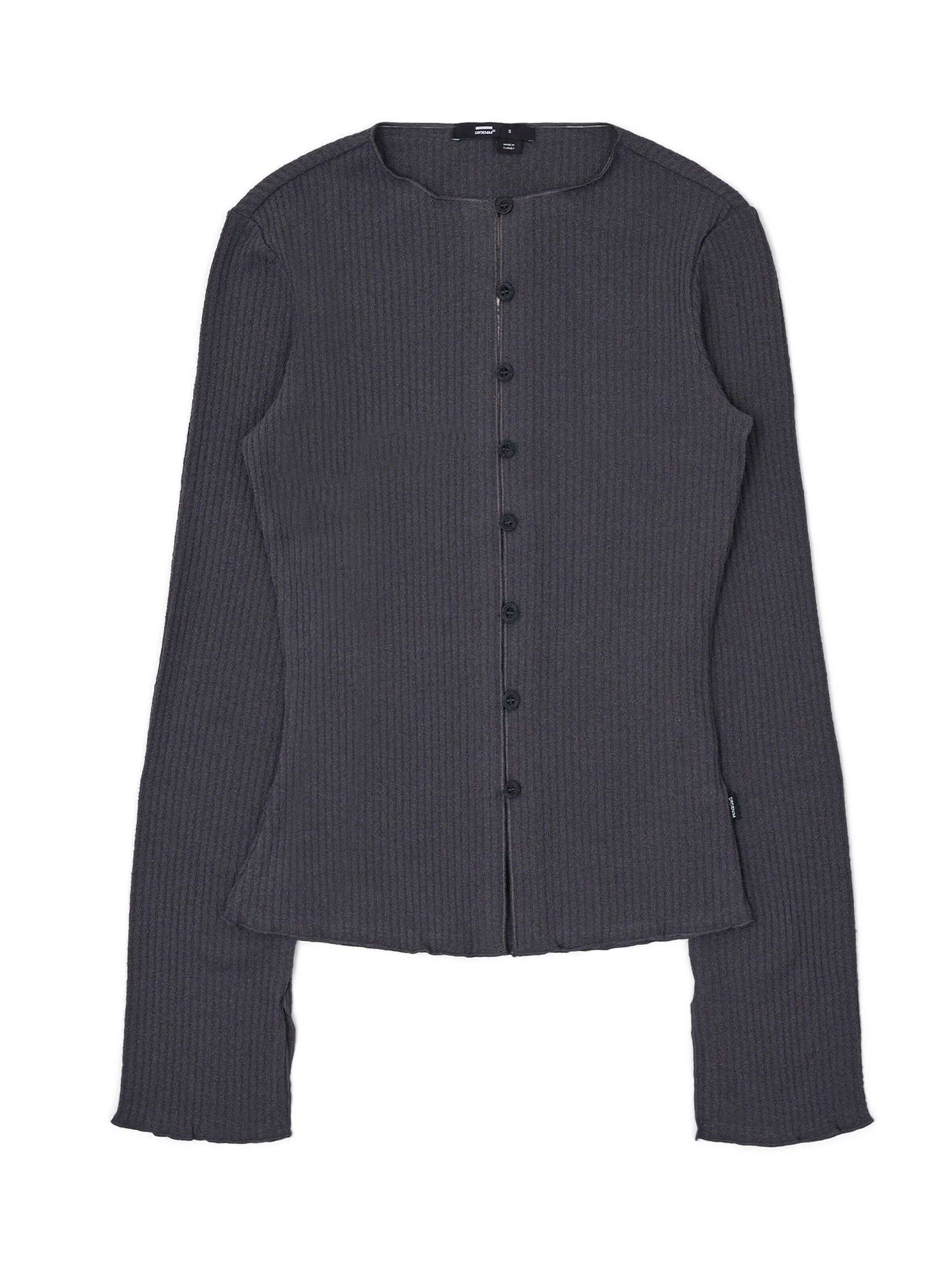 Dr. Denim Top 'Erica' in Grijs: voorkant