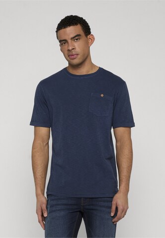 INDICODE JEANS Póló 'Ushi' - kék: elől