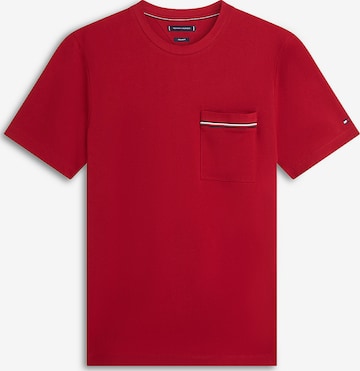 T-Shirt TOMMY HILFIGER en rouge : devant