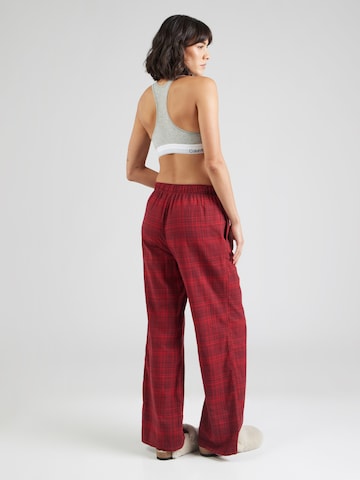 Pantalon de pyjama Calvin Klein Underwear en rouge