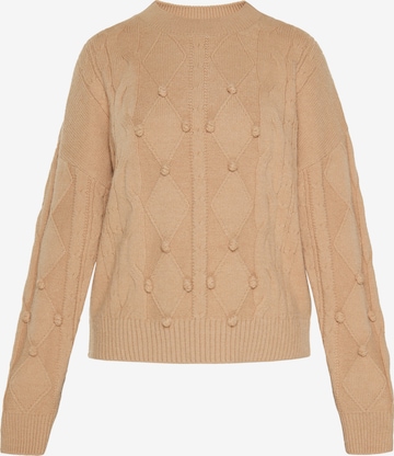 usha FESTIVAL Пуловер в бежово: отпред