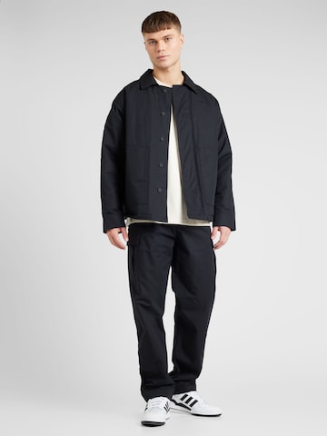 ADIDAS ORIGINALS Between-Season Jacket 'ESS+' in Black