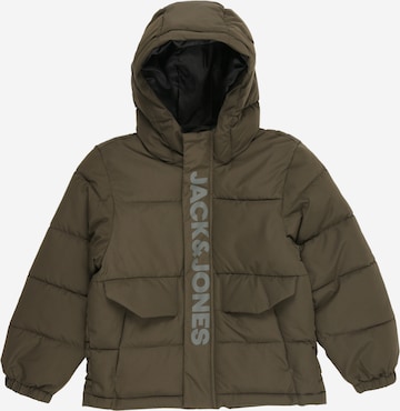 JACK & JONES MINI Jacke 'JCOSpeed' in Grün: Vorderseite