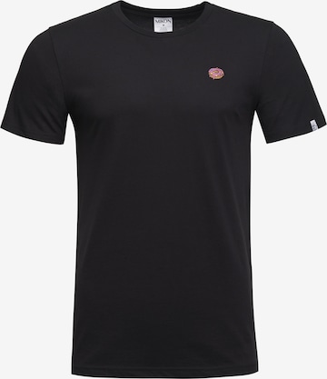 Mikon Shirt 'Donut' in Black: front