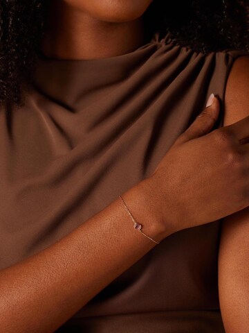 Bracelet 'Geburtsstein' Lucardi en or