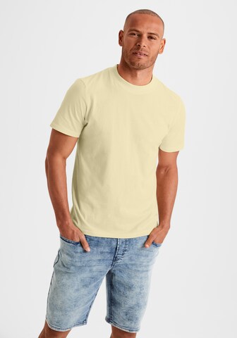 KangaROOS T-Shirt in Gelb: Vorderseite