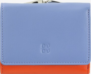 DuDu Wallet 'Corsica' in Blue: front