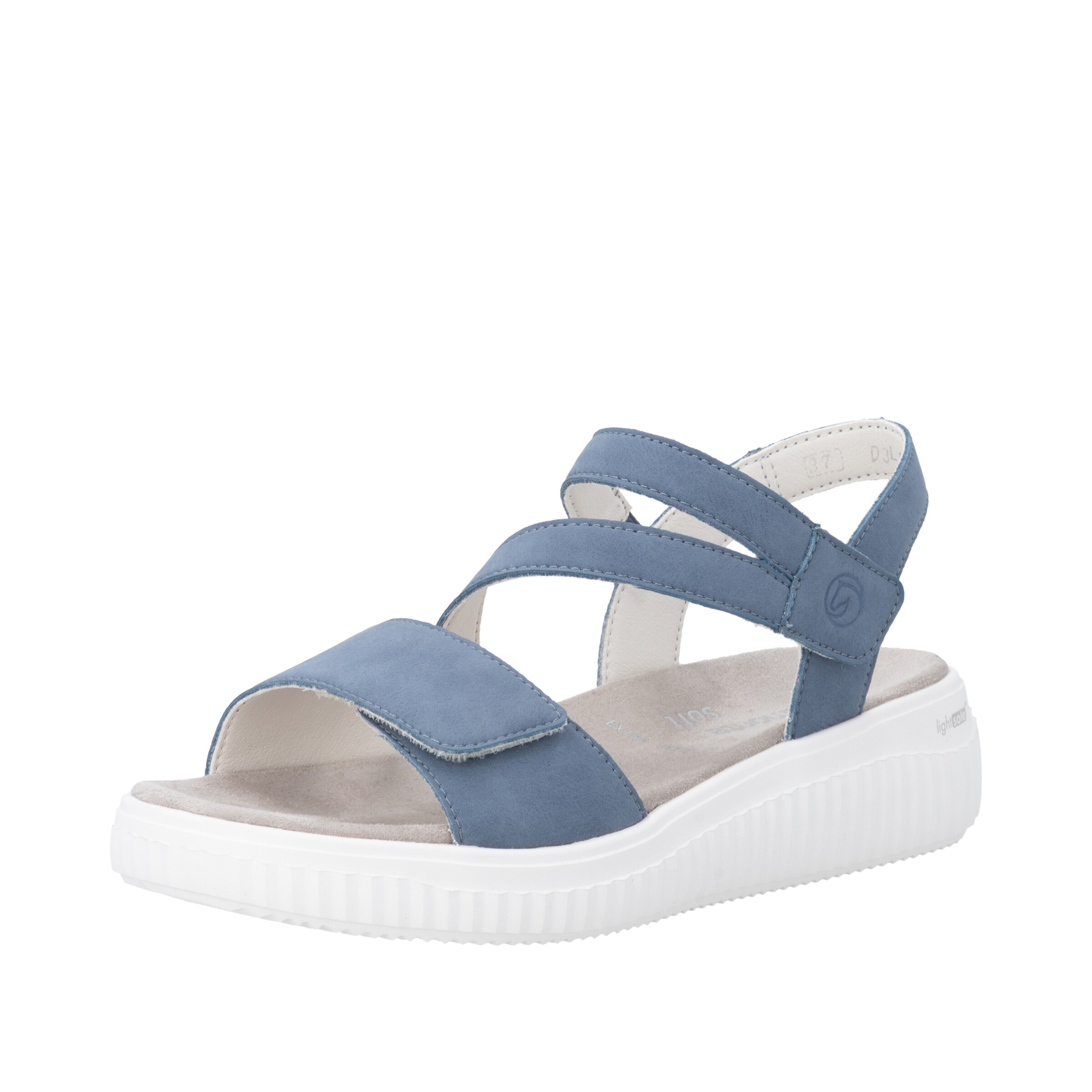 REMONTE Sandals in Blue: front