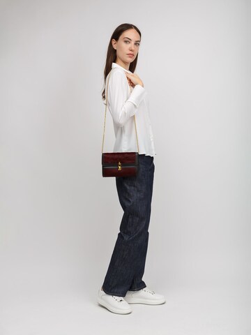 Coccinelle Crossbody Bag 'Coccinelle Magie 2Nite Pon Handbag Pony Effect Moire' in Black: front
