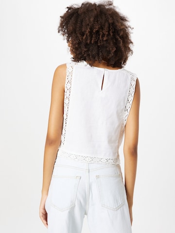 River Island - Top en blanco