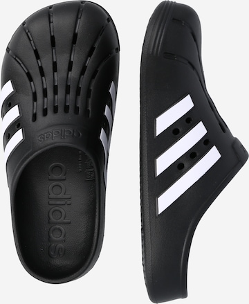 juoda ADIDAS SPORTSWEAR Sandalai / maudymosi batai 'Adilette'