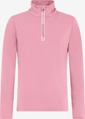 PROTEST Sportsweatshirt 'REFABRIZOY JR' in Orange: Vorderseite