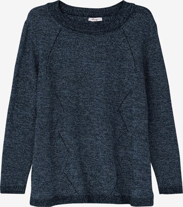 SHEEGO Sweater in Blue: front