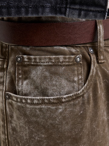 JACK & JONES Zvonové kalhoty Džíny 'JPSTALEX SMITH' – zelená