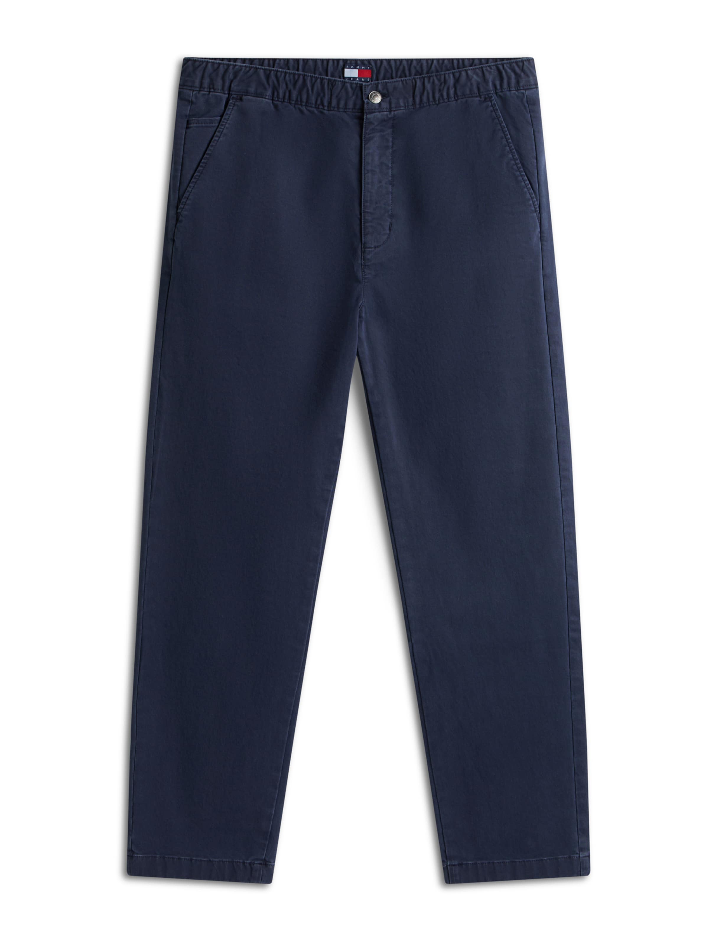 Tommy Jeans Štandardný strih Chino nohavice - Modrá: predná strana