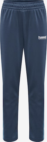 Regular Pantalon de sport Hummel en bleu : devant