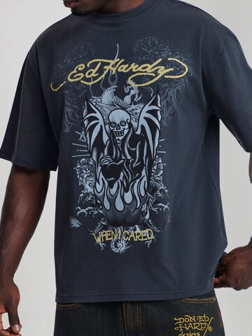 Ed Hardy Shirt 'When I Cared' in Black