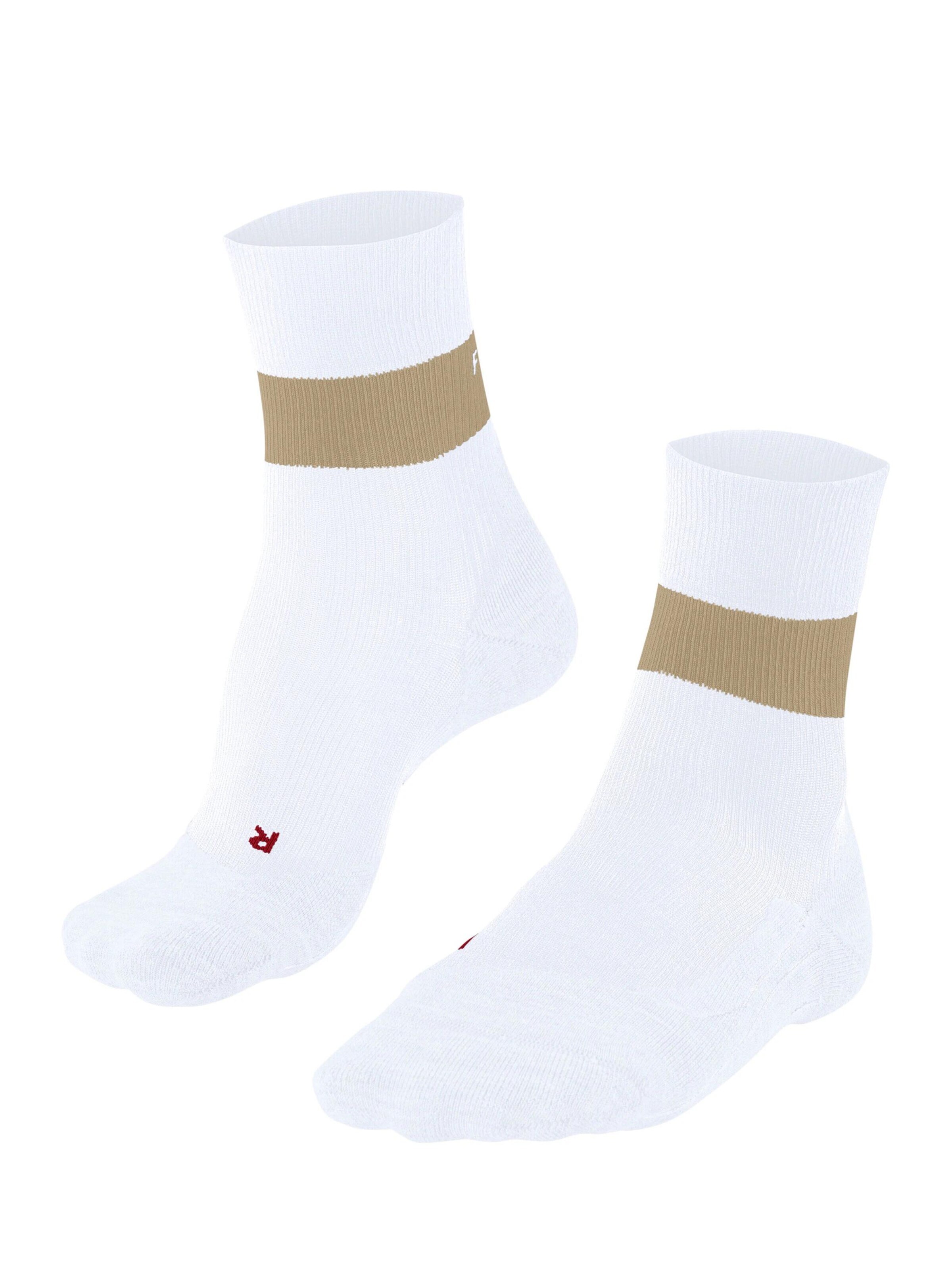 FALKE Sportsocken 'RU Compression Stabilizing'‌ in Weiß: Vorderseite