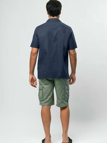 MCS Comfort fit Overhemd ' Jackson Shirt ' in Blauw
