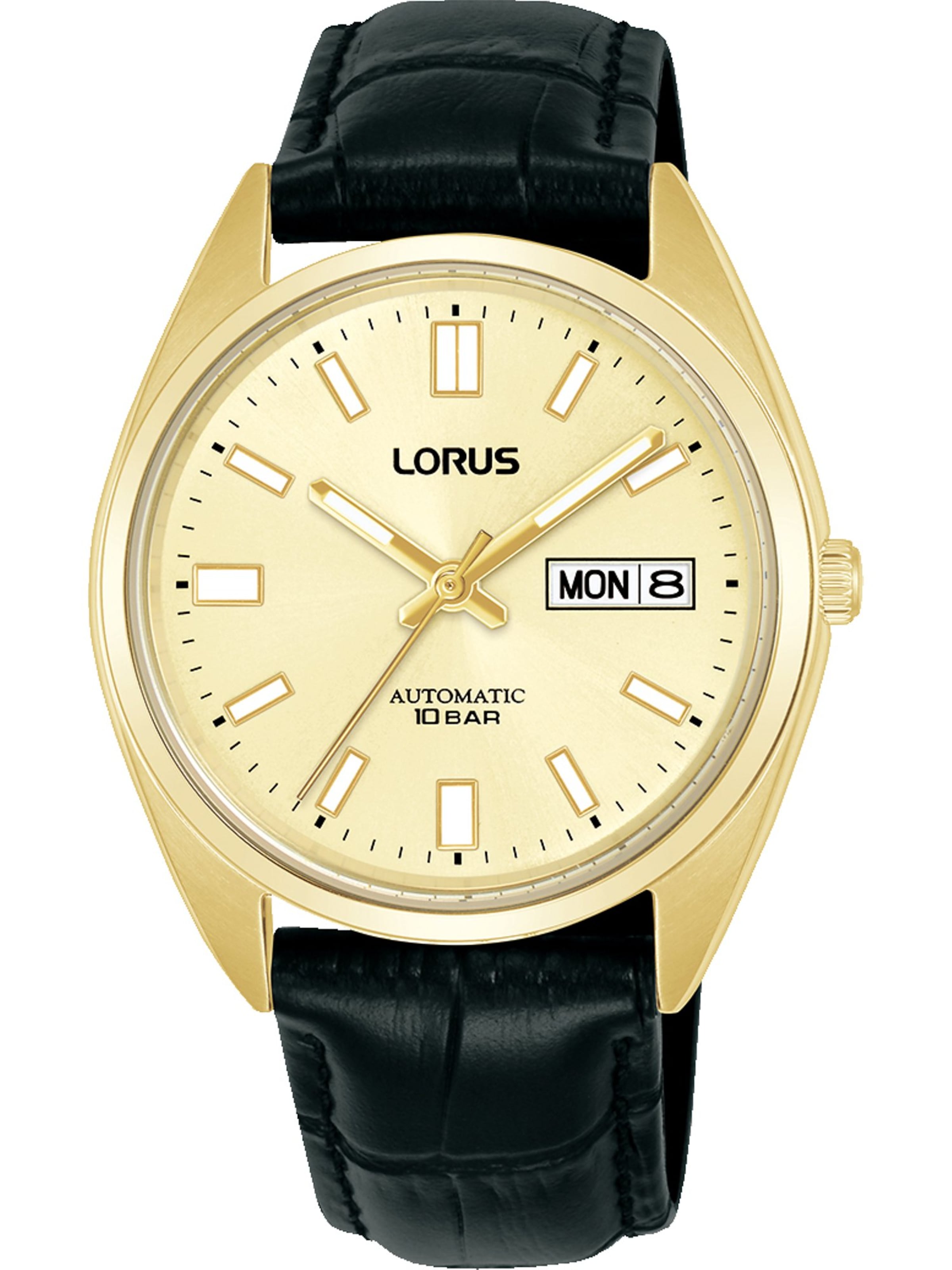 LORUS Uhr in Gold: Vorderseite