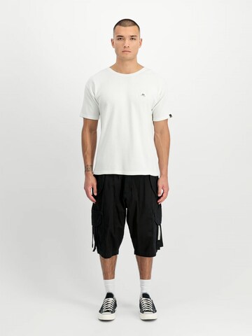 ALPHA INDUSTRIES Shirt in White