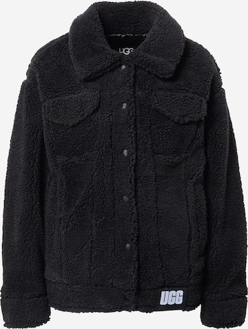 UGG Between-Season Jacket 'Frankie Sherpa' in Black: front