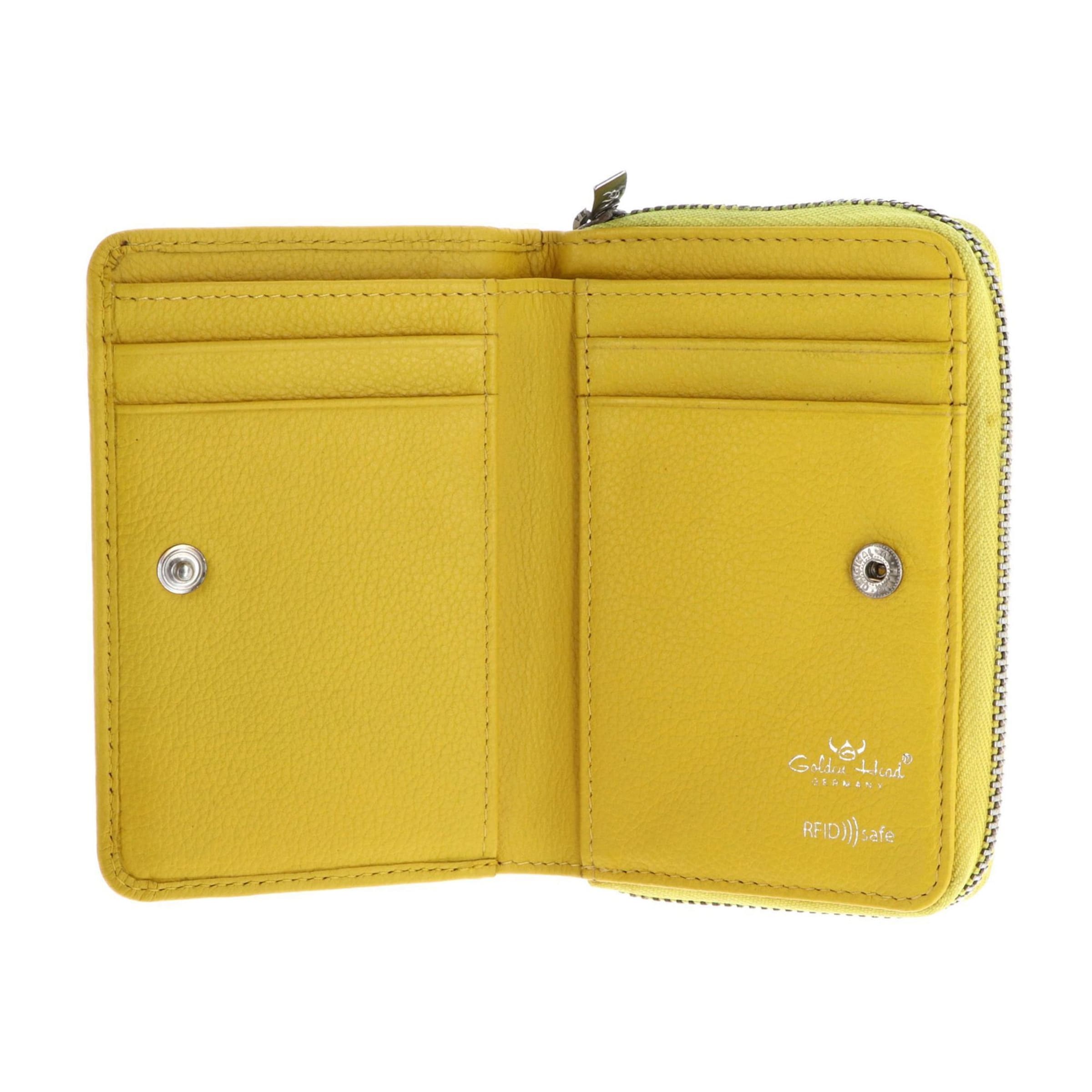 Porte-monnaies 'Madrid' GOLDEN HEAD en jaune