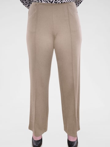 Wide Leg Pantalon Navigazione en beige