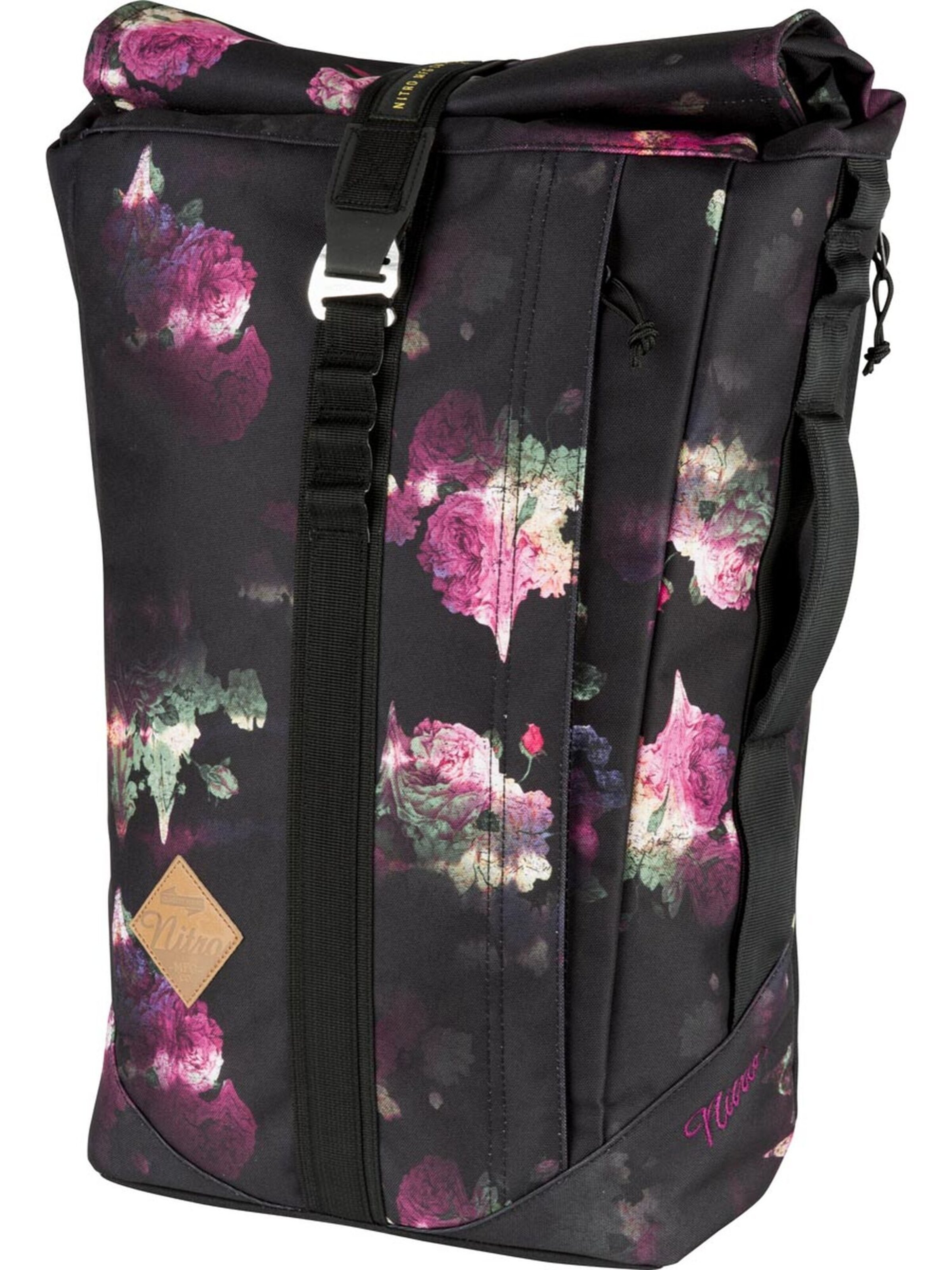 NitroBags Rucksack SCRAMBLER in Rot: Vorderseite