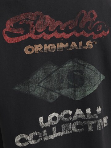 JACK & JONES Sweatshirt in Black
