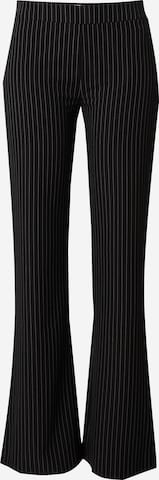 SHYX Bootcut Spodnie 'Jula' w kolorze czarny: przód
