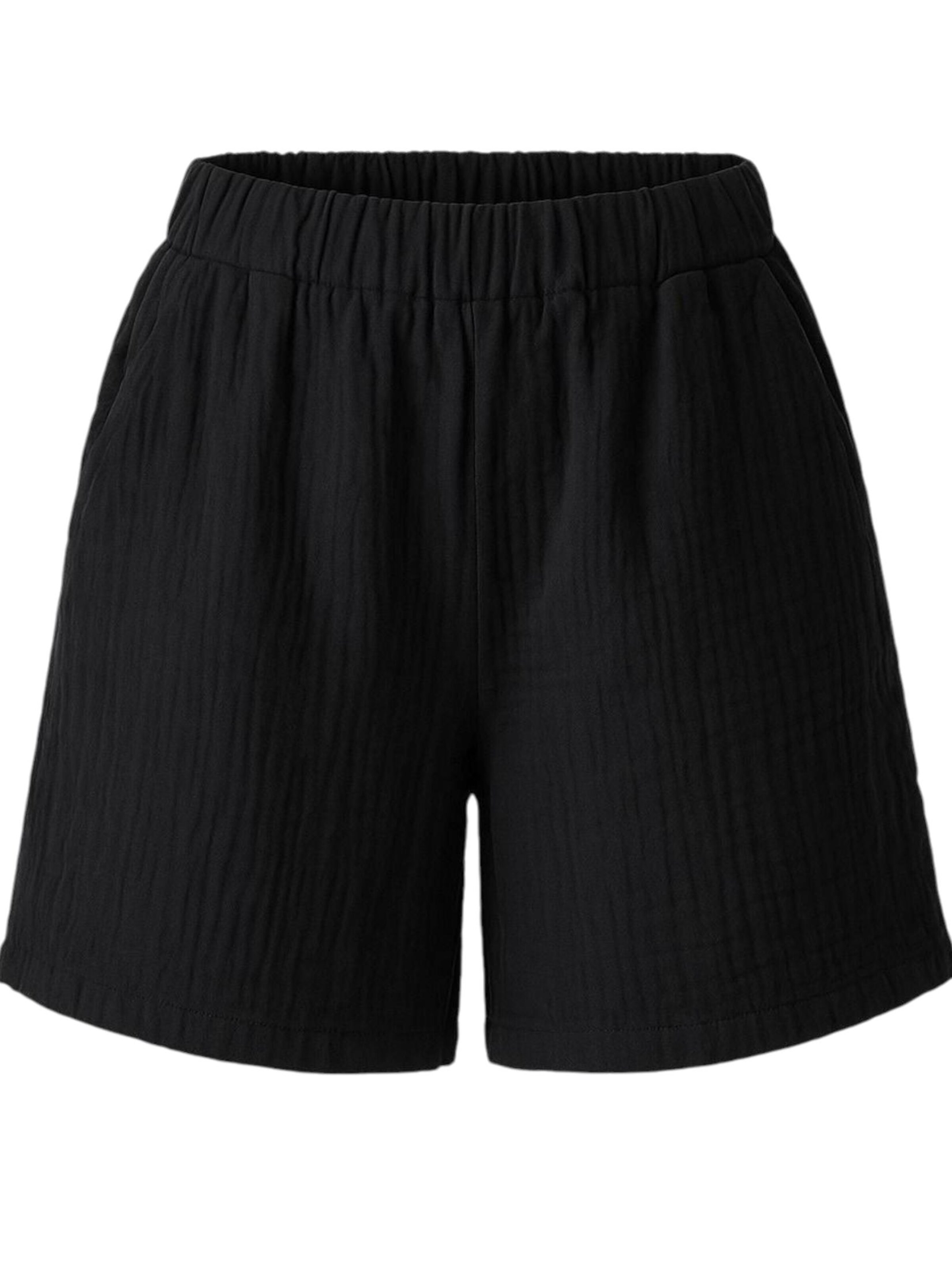 WENOR Broek 'NOOR' in Zwart: voorkant