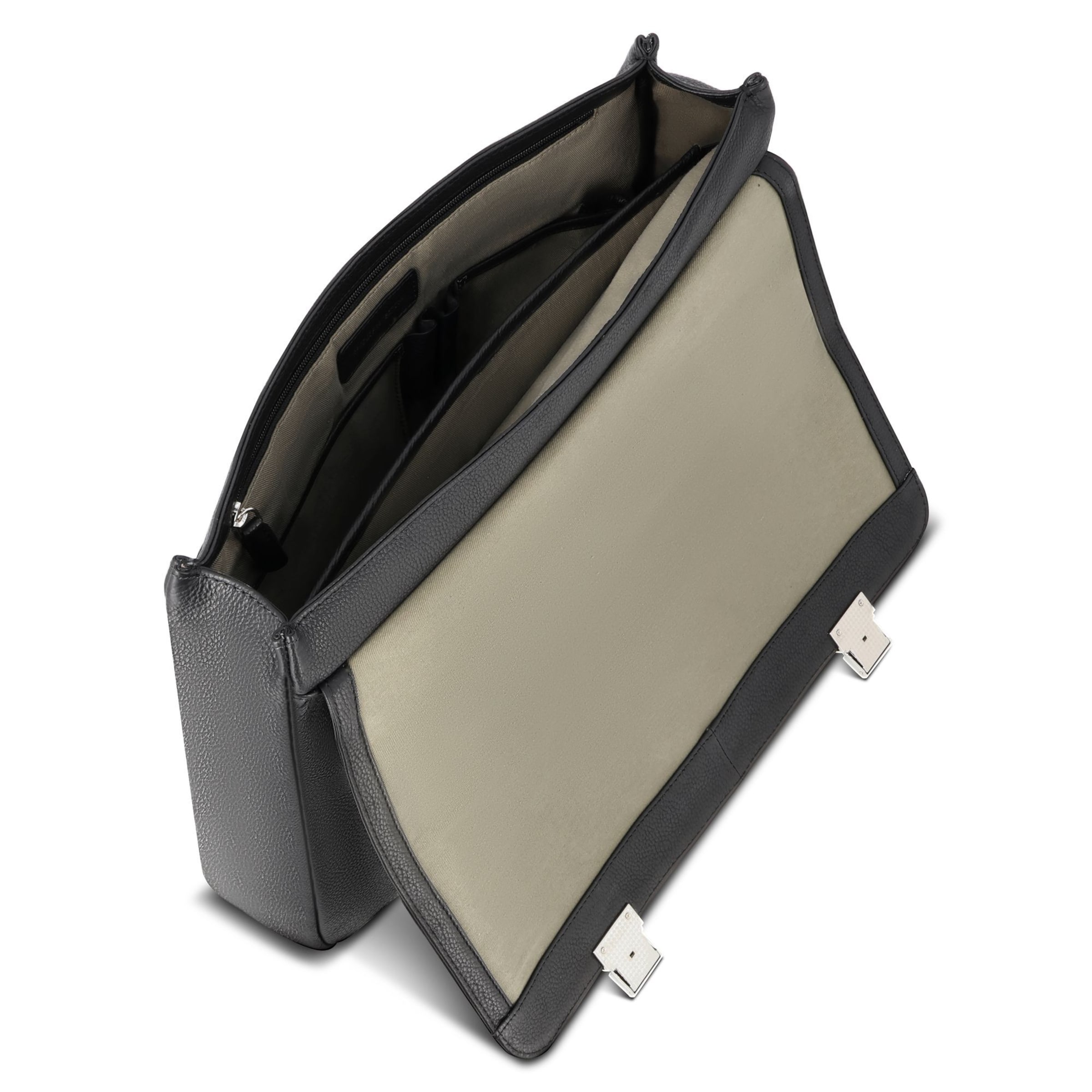 Porte-documents 'Valencia' bugatti en noir