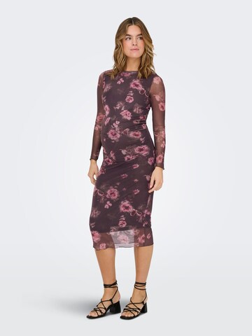 Only Maternity - Vestido de noche 'OLMLOURA' en marrón