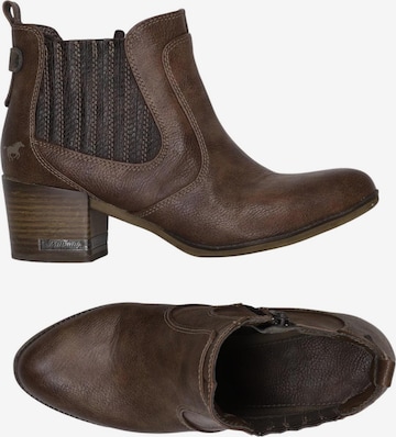 MUSTANG Stiefelette 38 in Braun: Vorderseite