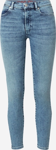 HUGO Skinny Jeans in Blauw: voorkant