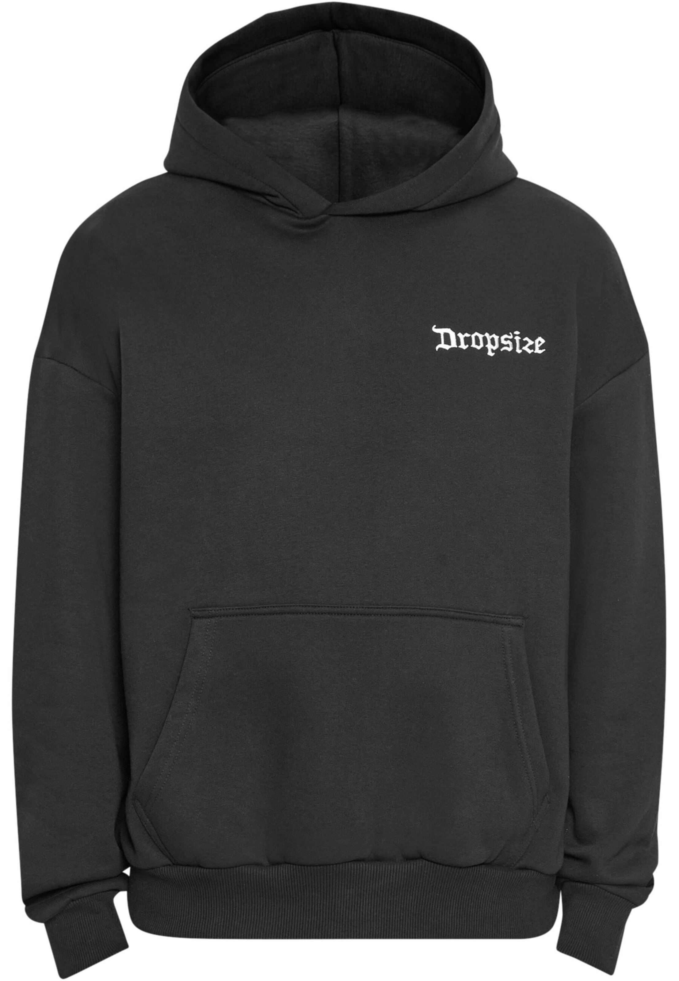 Dropsize Sweatshirt in Black: front
