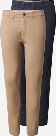 Pantalon chino 'Macro Dave' JACK & JONES en beige : devant
